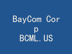 Baycom Corp Inst Holders 1q 19 ml