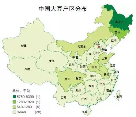 中国五大产粮区图片